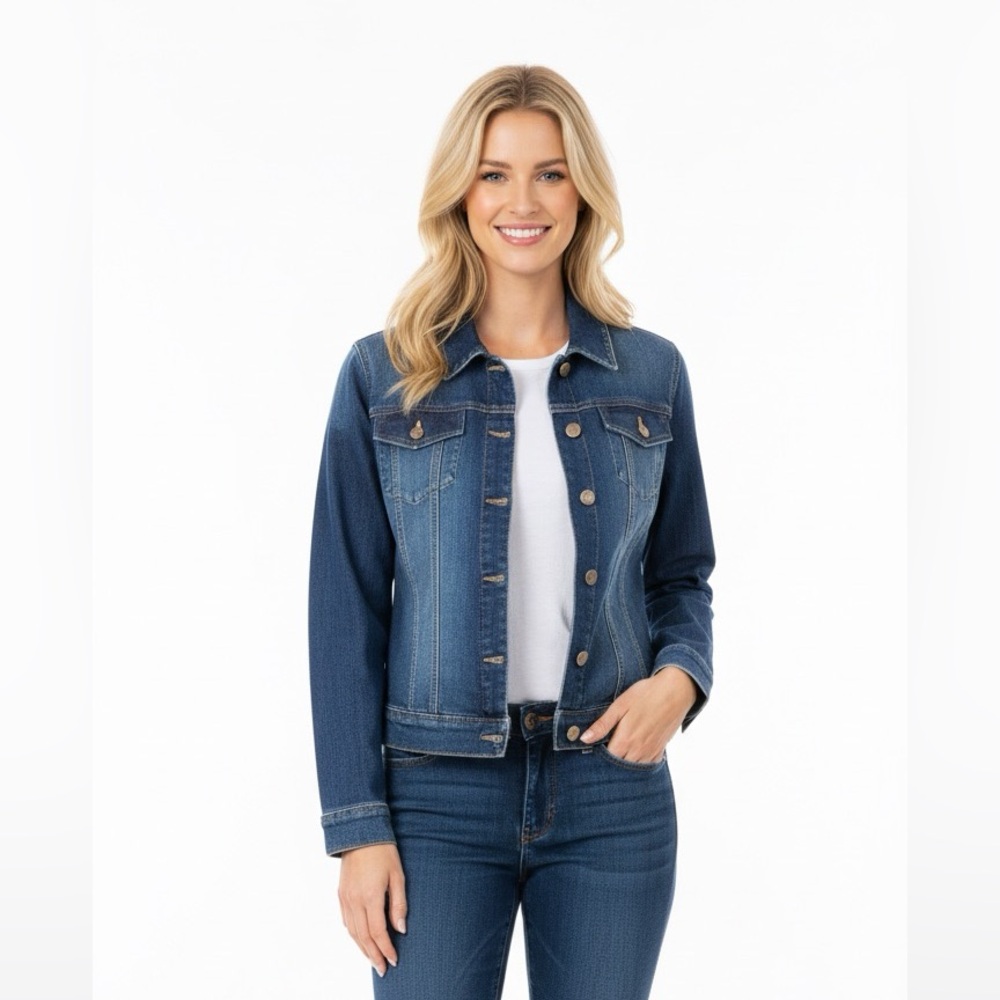 Izod Medium Blue Denim Jacket